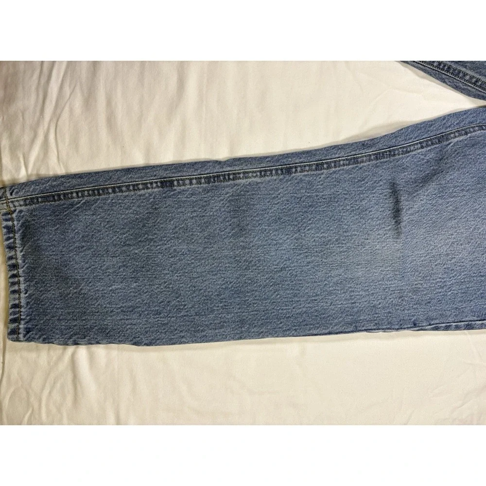 Carhartt B18-DST Jeans Size 40x30 Blue Traditional Fit Denim Workwear Pants